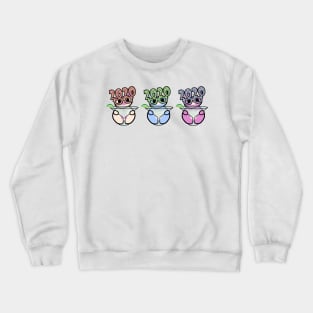 Three Chibis (New Year's 2020) Crewneck Sweatshirt